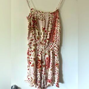 🌹Floral Spaghetti Strap Romper🌺